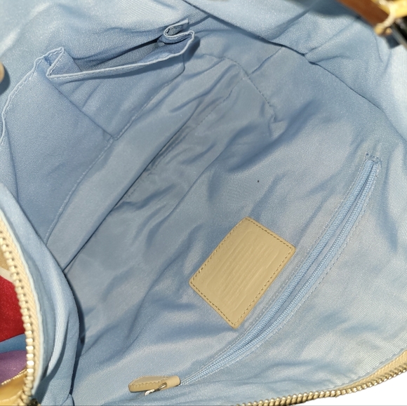 Coach Signature Handbag - Picture 5 of 9